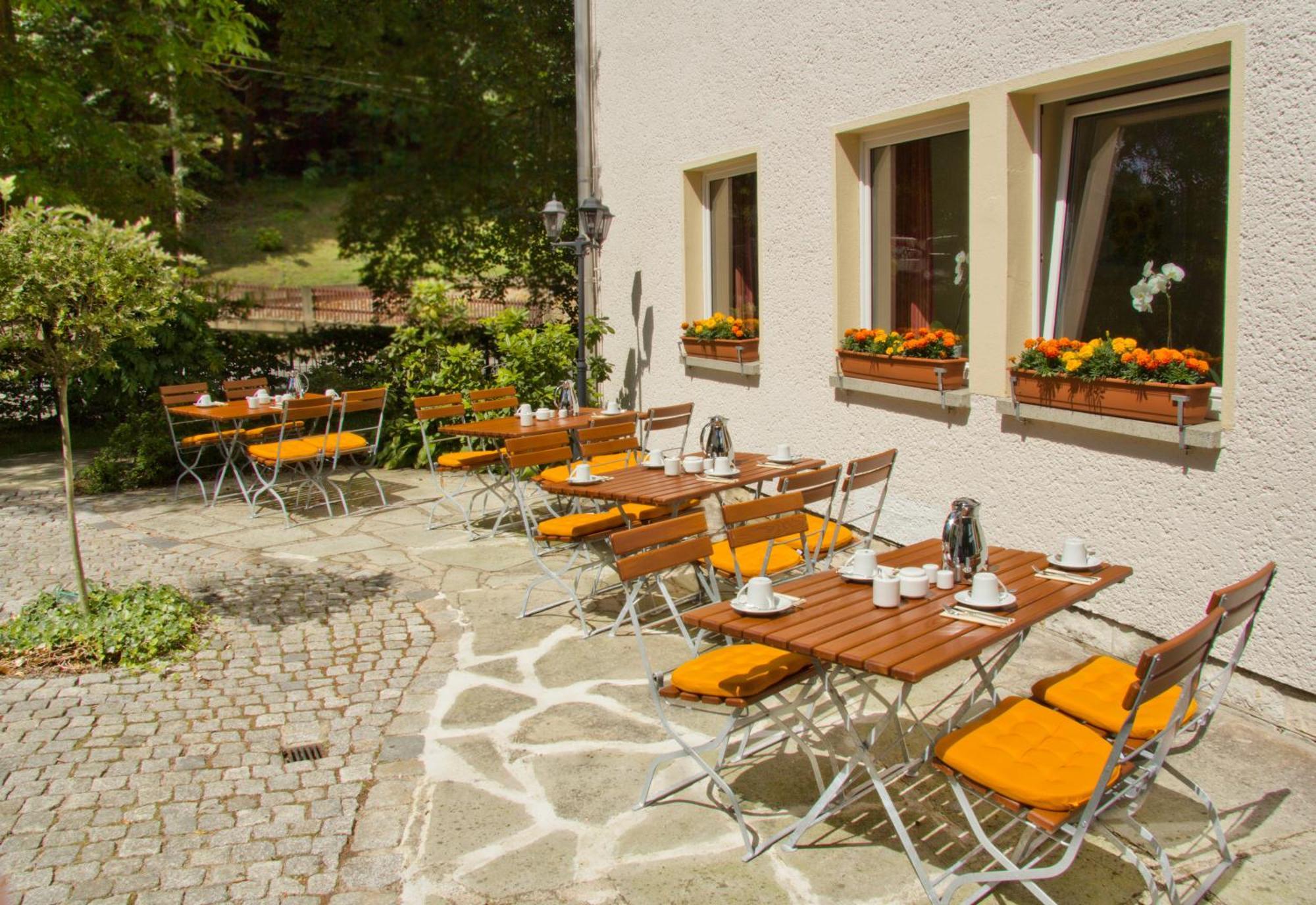 Hotel Garni Grundmuehle Бад Шандау Екстериор снимка
